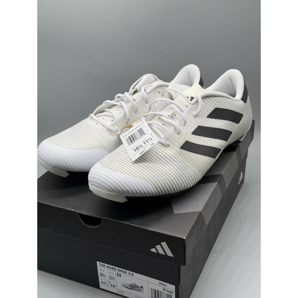 Adidas The Road Cycling Shoes 2.0 - White | Men’s Cycling Shoes Size 10.5